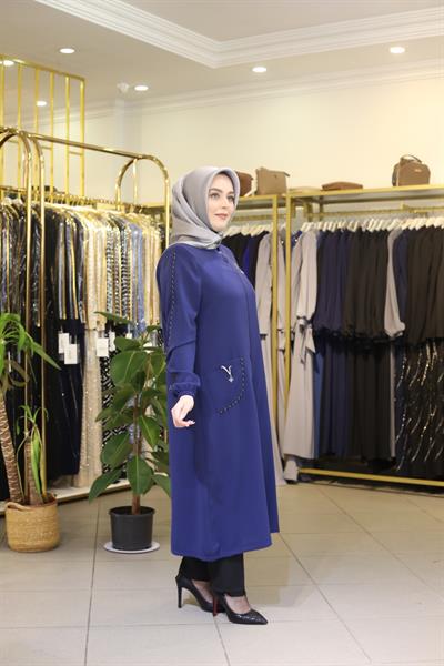 2006 KOD KOLLARI BİYELİ MEVSİMLİK KAP İNDİGO