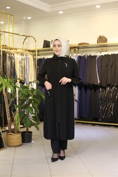 2006 KOD KOLLARI BİYELİ MEVSİMLİK KAP SİYAH