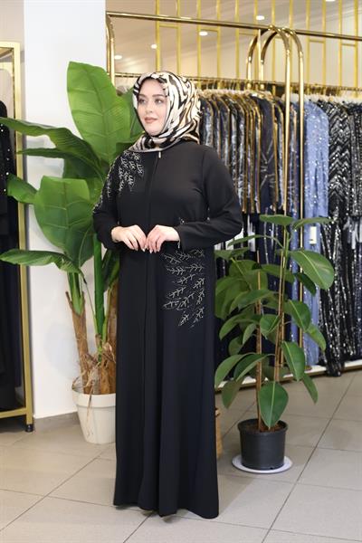 عباءة 2013 عباية مطرزة بالخرز المزخرف بالخرز المزخرف بالخرز