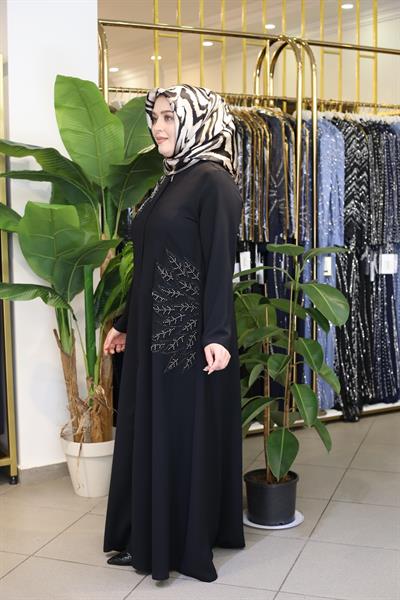 عباءة 2013 عباية مطرزة بالخرز المزخرف بالخرز المزخرف بالخرز