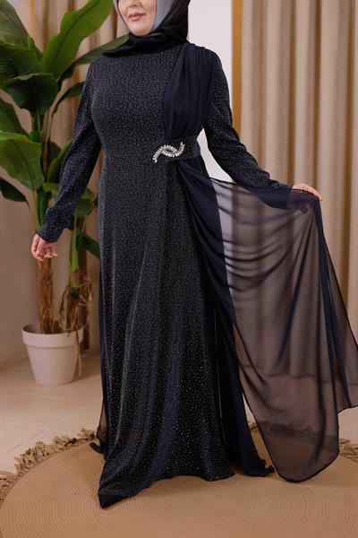 ПЛАТЬЕ ИЗ САМОШИТОГО ШЕЛКА С ДЕТАЛЯМИ ИЗ ГУБКИ В СТИЛЕ 2015 ГОДА