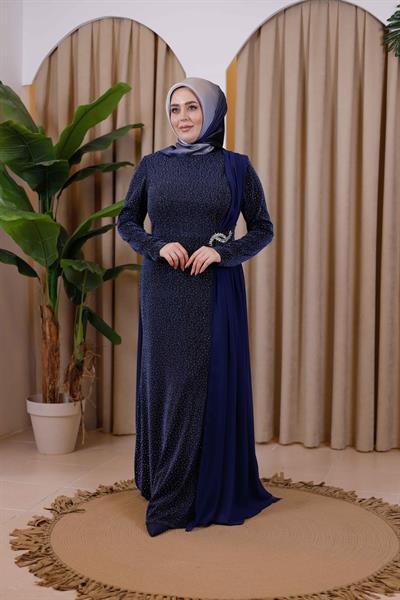 2015 CODE ROBE EN SOIE AVEC DÉTAILS EN ÉPONGE