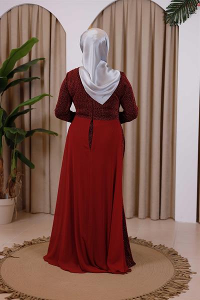 2015 CODE ROBE EN SOIE AVEC DÉTAILS EN ÉPONGE