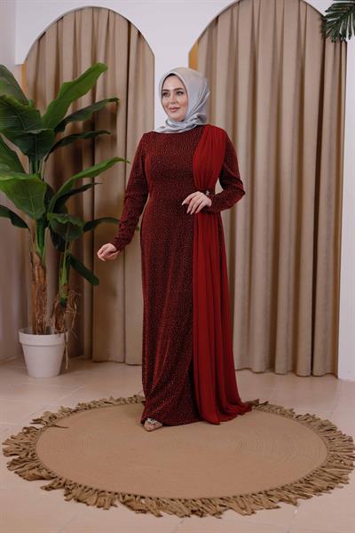 2015 CODE ROBE EN SOIE AVEC DÉTAILS EN ÉPONGE