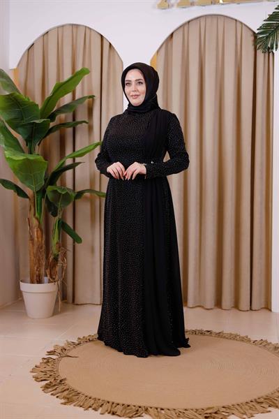 2015 CODE SELF-SILK DRESS WITH SHEER DETAIL