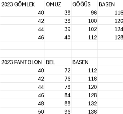 2023 CODE HEMDKRAGEN HOSE ANZUG