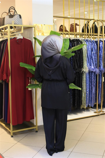 2026 KOD CEP DETAYLI PANTOLONLU TAKIM SİYAH