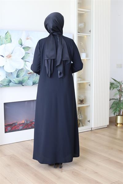 2043 بدلة عباية مطرزة بالخرز 2043 كود التطريز بالخرز