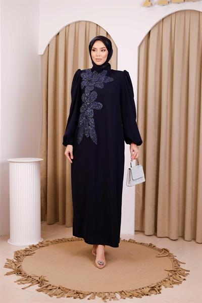 2050 فستان كود ديزي ديزي مطرز بالجيبور