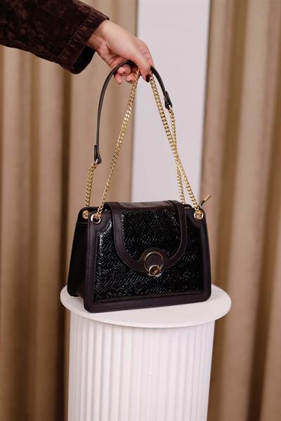 2060 CODE AHLEM WOMEN LEATHER DETAILED ARM BAG