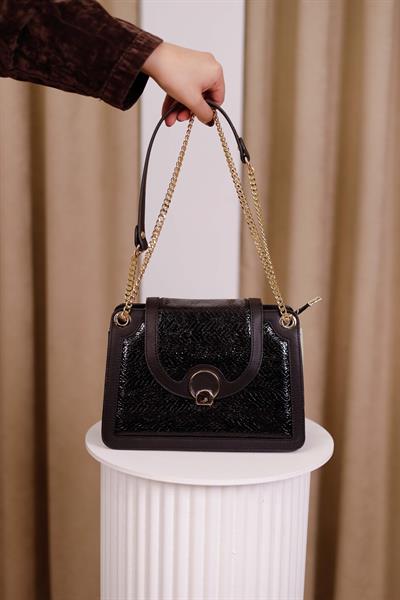 2060 CODE AHLEM WOMEN LEATHER DETAILED ARM BAG