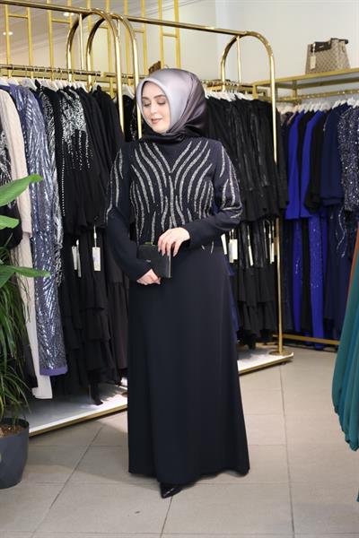 2089 CODE TAŞLI ELBİSE