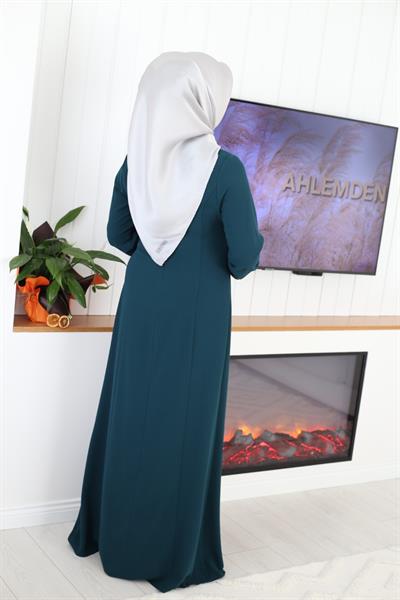 2097 CODE ROBE BRODÉE DE PIERRES DE CRISTAL