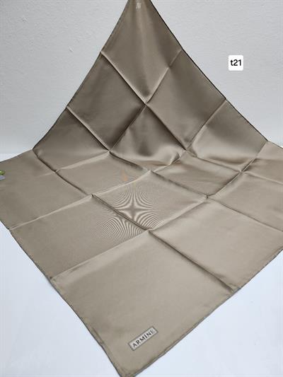 وشاح حرير خالص من الحرير الخالص 21 كود كود أرميني بلون خالص