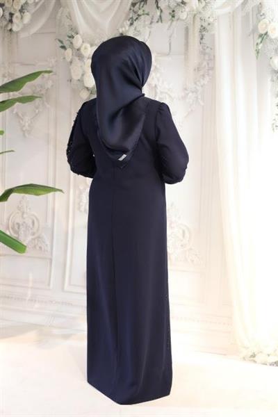 2100 CODE CAST PERLENBESTICKTES ABENDKLEID
