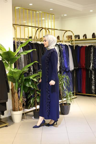 2123 CODE SINGLE SIDE WAVY DRESS