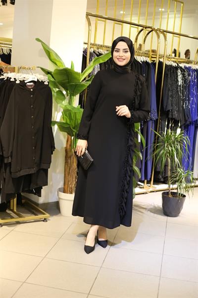 2123 CODE SINGLE SIDE WAVY DRESS