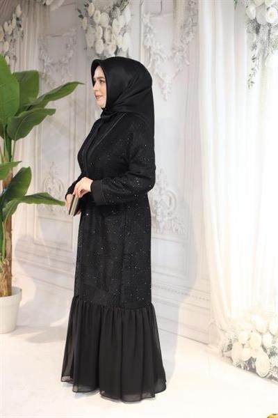 2123 CODE SKIRT TULLE ABAYA SUIT