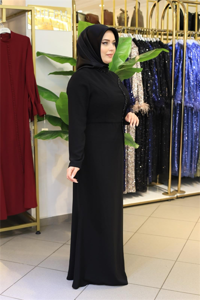 2130 CODE DRAPE DETAILLIERTE KLEID