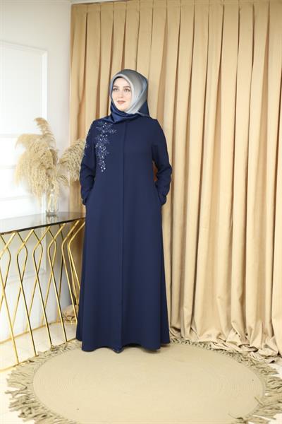 2164 CODE CHEST GUIPURE ABAYA