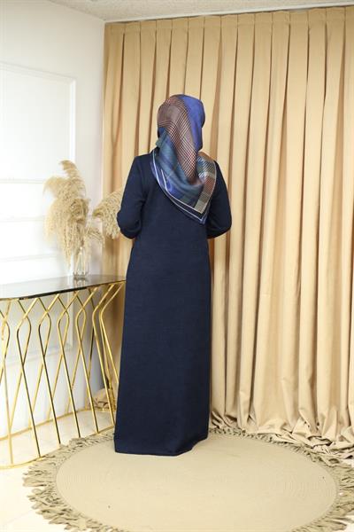 2183 KOD ŞÖNİL GİZLİ FERMUARLI FERACE