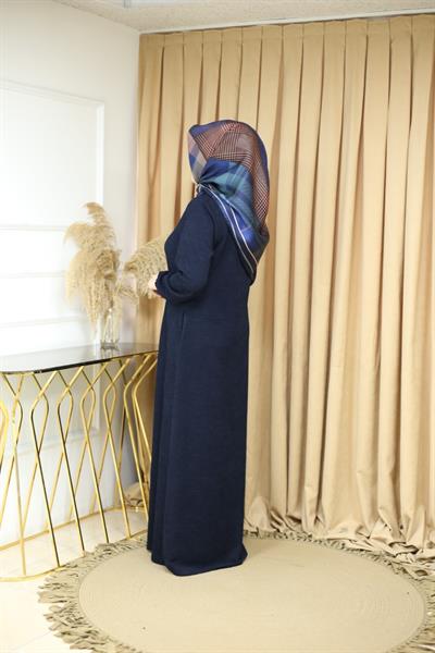 2183 KOD ŞÖNİL GİZLİ FERMUARLI FERACE