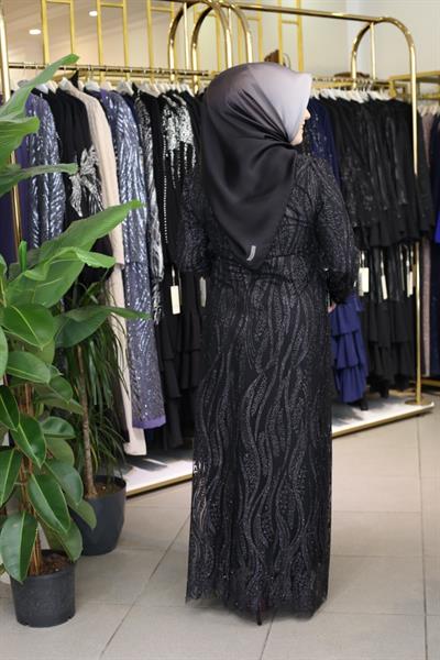 2409 KOD ELBİSE SİYAH