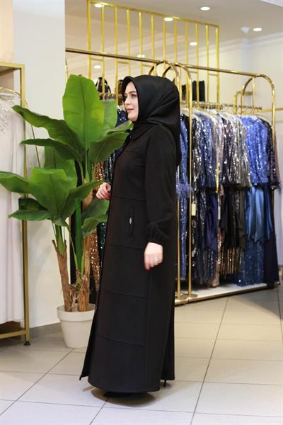 2502K KOD ÇITÇITLI NUBUK FERACE SİYAH