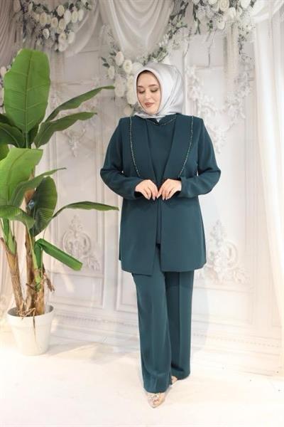 25035 CODE JACKET PANTS SUIT