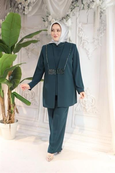 25035 CODE JACKET PANTS SUIT