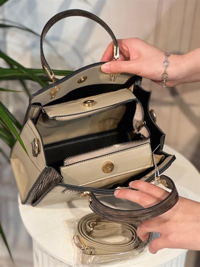 2523 CODE LEDER GLÄNZENDE HAND/ARM AHLEM TASCHE