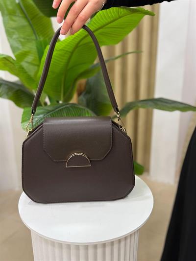 2525 CODE AHLEM FRAUEN LEDER DETAILLIERTE ARM TASCHE BITTER