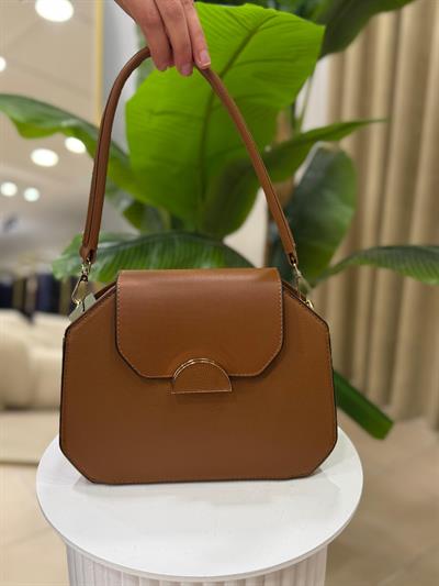 2525 CODE AHLEM FRAUEN LEDER DETAILLIERTE ARM TASCHE BITTER