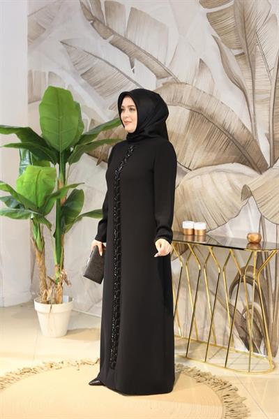 2543 CODE SCHLEIFE STEINE KLEID