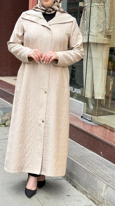 25515 KOD GARNİLİ ÇITÇITLI KAPİTONE BEJ