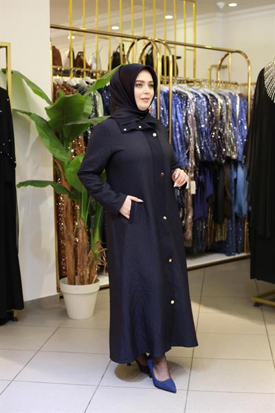 25515 KOD GARNİLİ ÇITÇITLI KAPİTONE LACİVERT