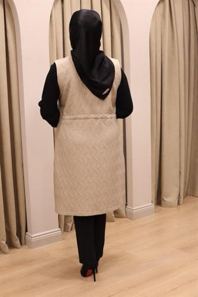 25530 KOD KAPİTONE YELEK CAMEL