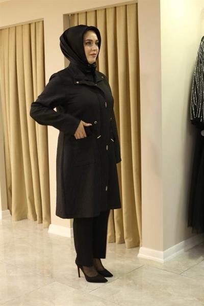 25531 KOD MEVSİMLİK KAPİTONE SİYAH