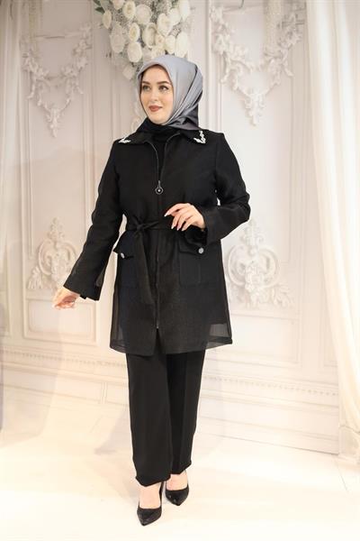 25Y108 CODE ORGANZA JACKE HOSE ANZUG