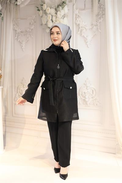 25Y108 CODE ORGANZA JACKE HOSE ANZUG