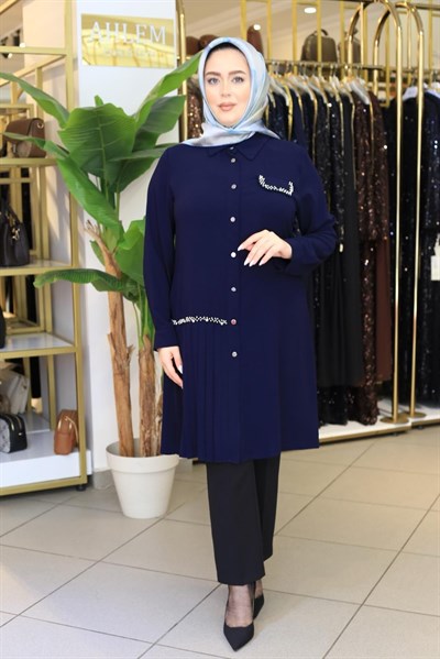 26042 KOD SAWOROSKİ TAŞLI TUNİK