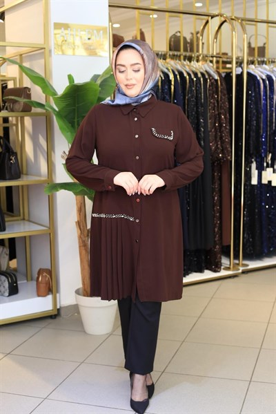 26042 KOD SAWOROSKİ TAŞLI TUNİK