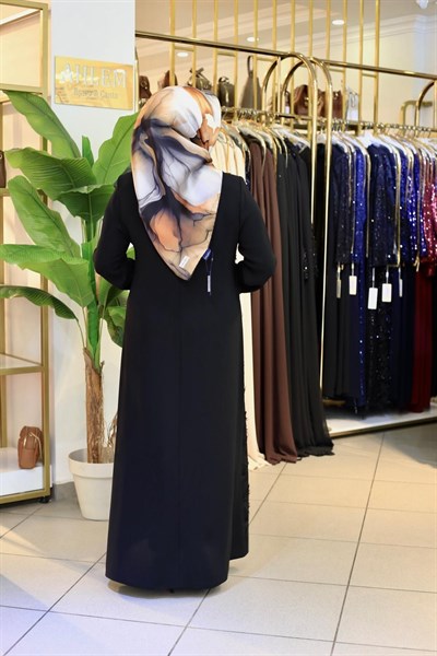 2629 KOD YAPRAK DETAYLI FERACE