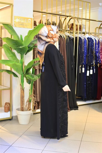 2629 KOD YAPRAK DETAYLI FERACE