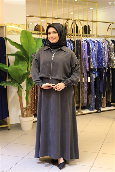 2630 CODE CEPKENLİ ZWEITEILIGES KLEID