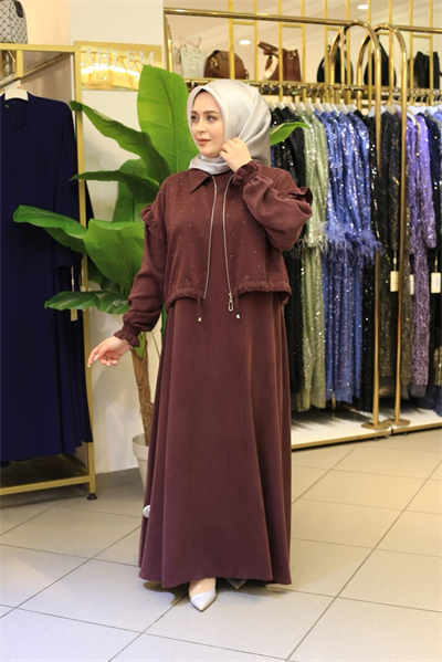 2630 CODE CEPKENLİ ZWEITEILIGES KLEID