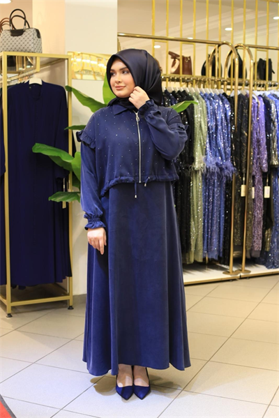 2630 CODE ROBE DOUBLE AVEC VESTON