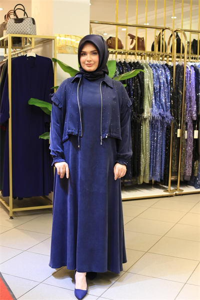 2630 CODE ROBE DOUBLE AVEC VESTON