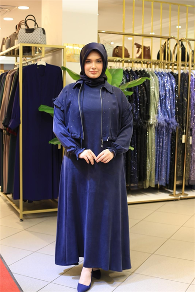 2630 CODE ROBE DOUBLE AVEC VESTON