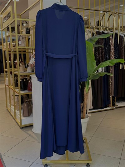 2635 CODED BELTED DRESS